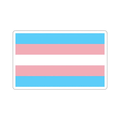 Transgender Pride Flag STICKER Vinyl Die-Cut Decal 6 Inch - The Sticker Space