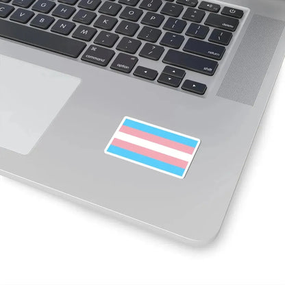 Transgender Pride Flag - STICKER Vinyl Kiss-Cut Decal - The Sticker Space