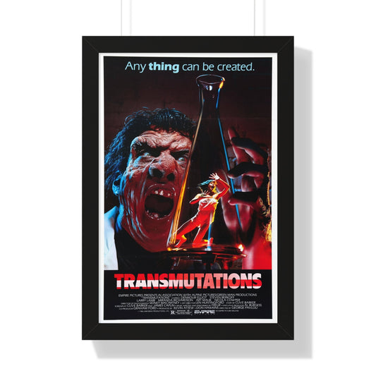 TRANSMUTATIONS (UNDERWORLD) 1985 - Framed Movie Poster-16″ x 24″-The Sticker Space