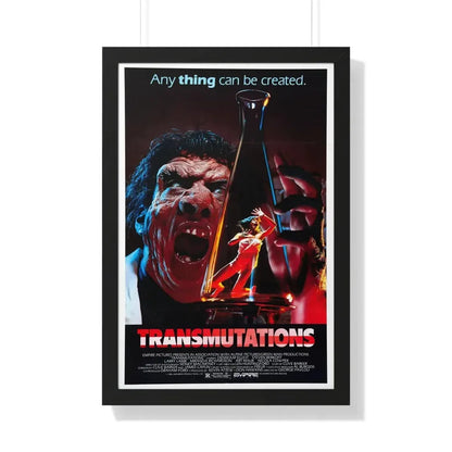TRANSMUTATIONS (UNDERWORLD) 1985 - Framed Movie Poster 20" x 30" Black - The Sticker Space