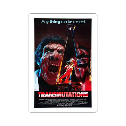 TRANSMUTATIONS (UNDERWORLD) 1985 Movie Poster - STICKER Vinyl Kiss-Cut Decal 2 Inch White - The Sticker Space