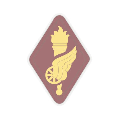 Transportation Center and School (U.S. Army) STICKER Vinyl Kiss-Cut Decal 6 Inch Transparent - The Sticker Space