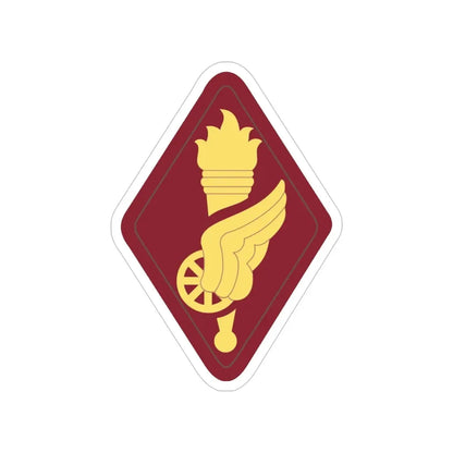 Transportation Center and School (U.S. Army) Transparent STICKER Die-Cut Vinyl Decal 5 Inch - The Sticker Space