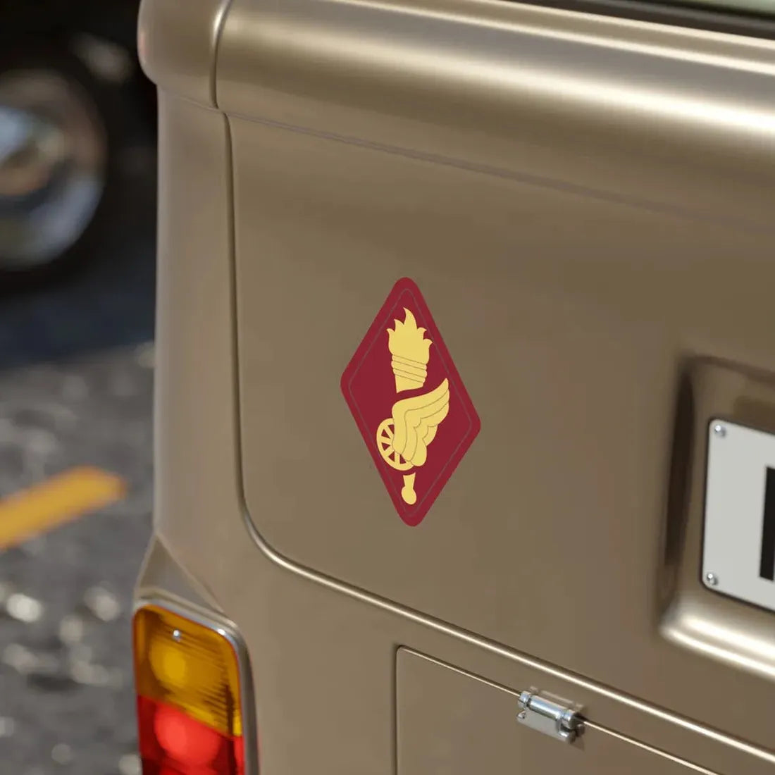 Transportation Center and School (U.S. Army) Transparent STICKER Die-Cut Vinyl Decal - The Sticker Space