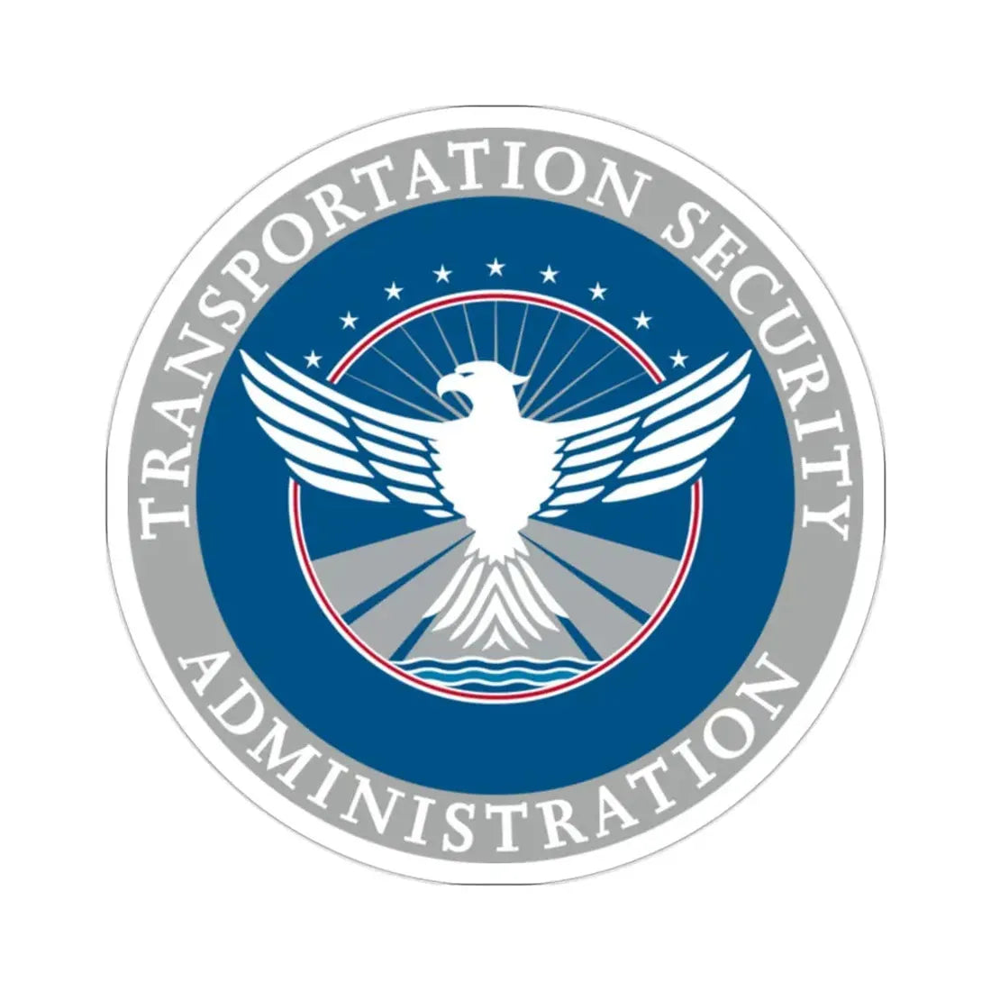 Transportation Security Administration TSA STICKER Vinyl Die-Cut Decal 2 Inch - The Sticker Space