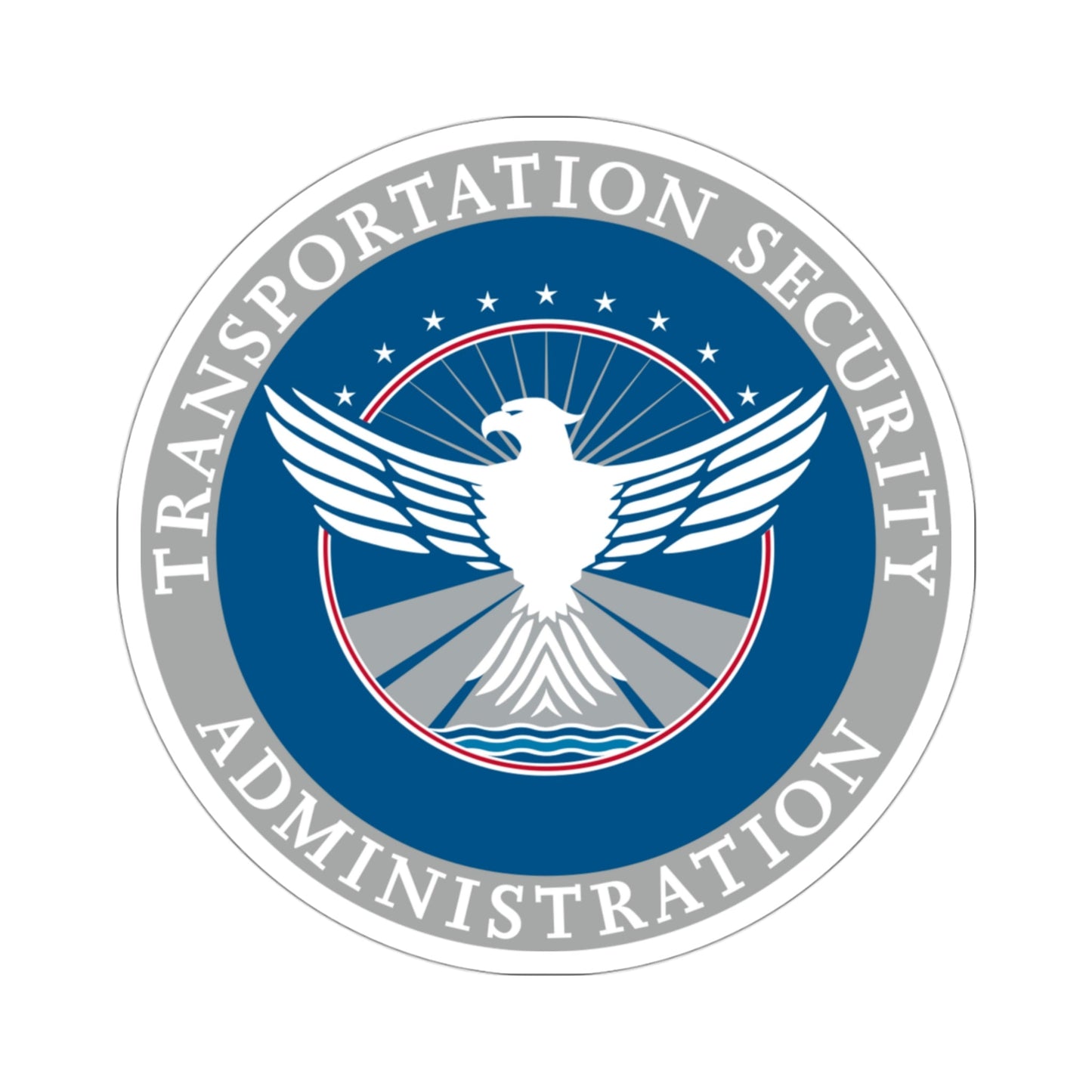 Transportation Security Administration TSA STICKER Vinyl Die-Cut Decal-3 Inch-The Sticker Space