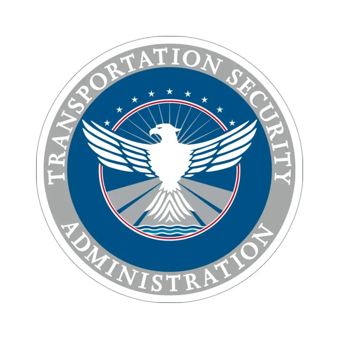 Transportation Security Administration TSA STICKER Vinyl Die-Cut Decal 3 Inch - The Sticker Space