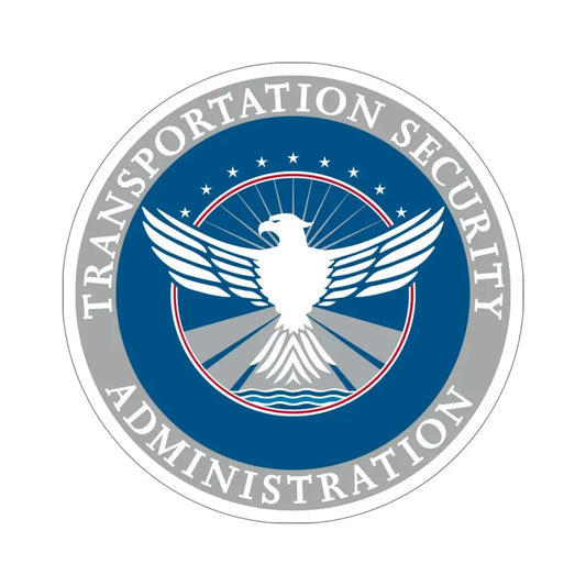 Transportation Security Administration TSA STICKER Vinyl Die-Cut Decal 6 Inch - The Sticker Space