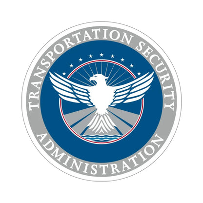 Transportation Security Administration TSA STICKER Vinyl Die-Cut Decal 6 Inch - The Sticker Space