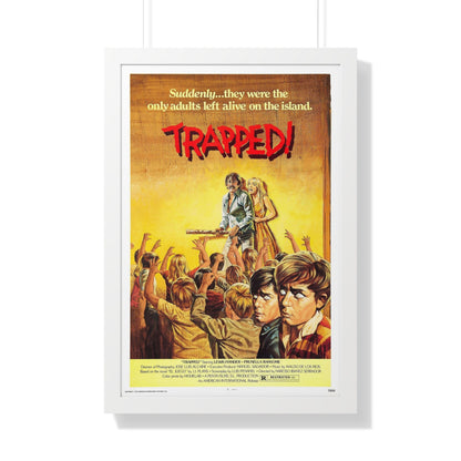 TRAPPED (WHO CAN KILL A CHILD) 1976 - Framed Movie Poster-20" x 30"-The Sticker Space