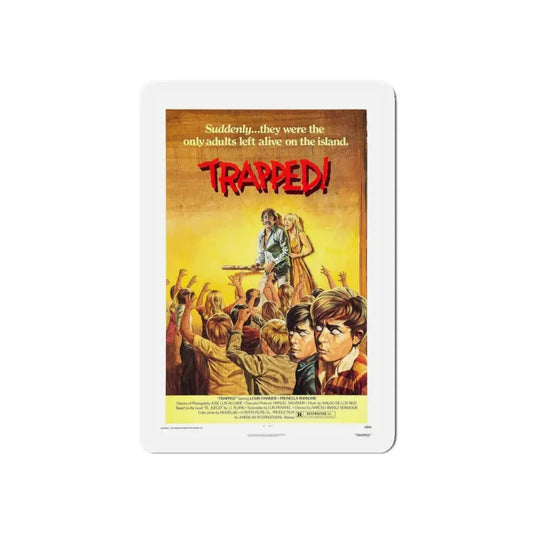 TRAPPED (WHO CAN KILL A CHILD) 1976 Movie Poster - Refrigerator Magnet 6 Inch - The Sticker Space