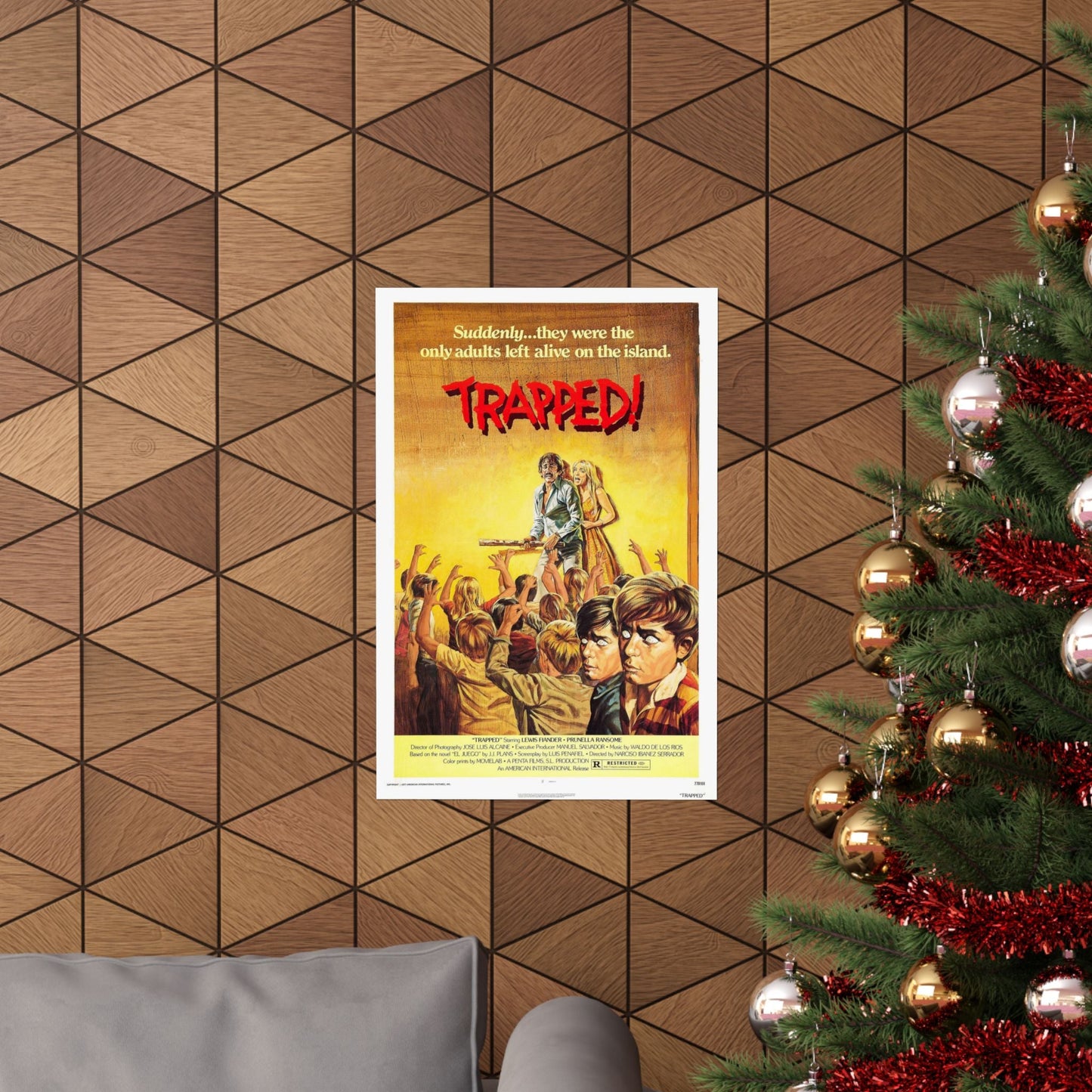 TRAPPED (WHO CAN KILL A CHILD) 1976 - Paper Movie Poster-The Sticker Space