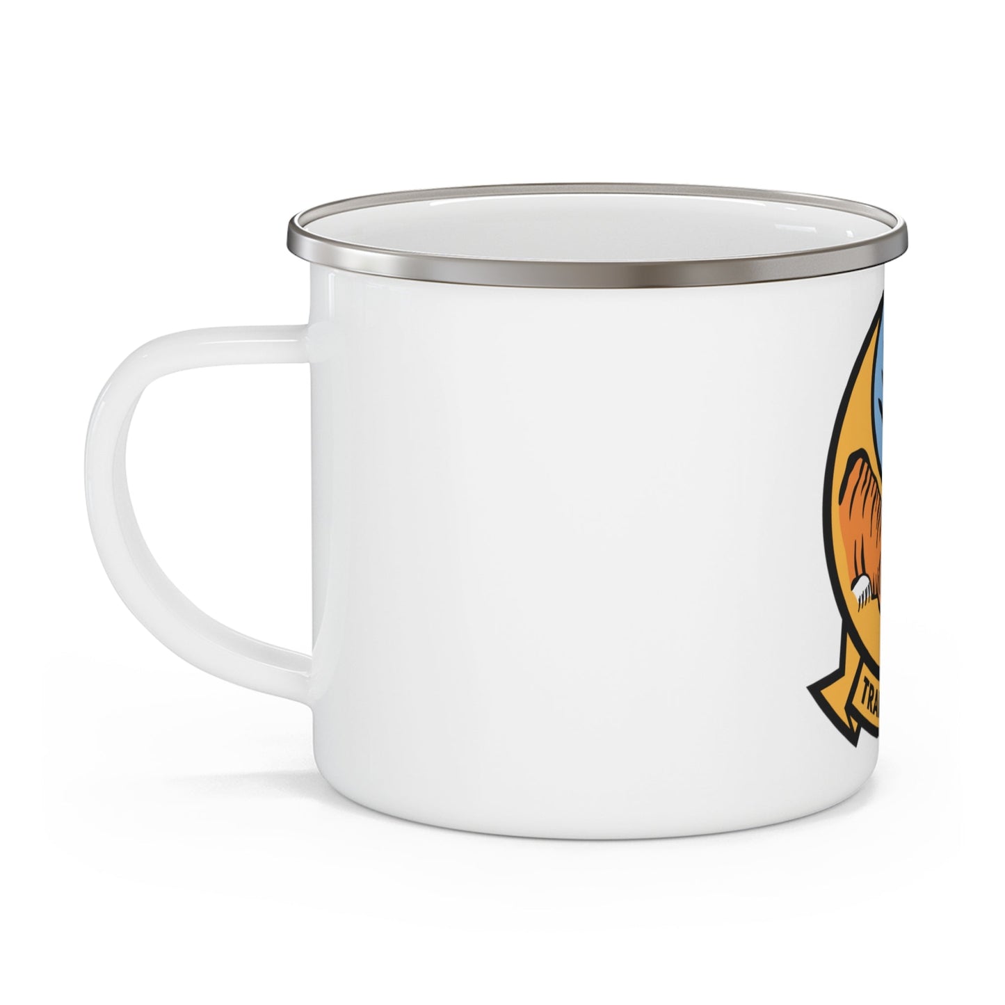 Traron Nine 9 (U.S. Navy) Enamel Mug 12oz-12oz-The Sticker Space