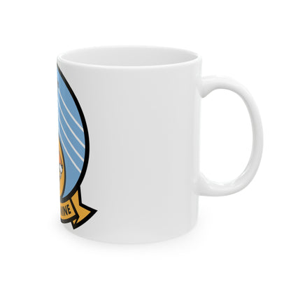 Traron Nine 9 (U.S. Navy) White Coffee Mug-The Sticker Space