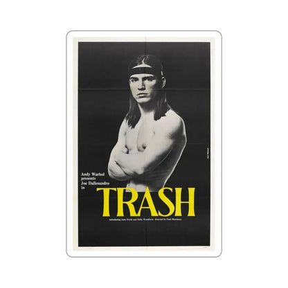 Trash 1970 Movie Poster STICKER Vinyl Die-Cut Decal 2 Inch - The Sticker Space