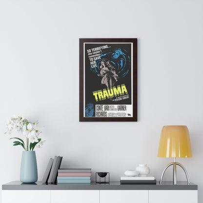 TRAUMA 1962 - Framed Movie Poster-The Sticker Space