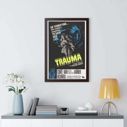 TRAUMA 1962 - Framed Movie Poster-The Sticker Space