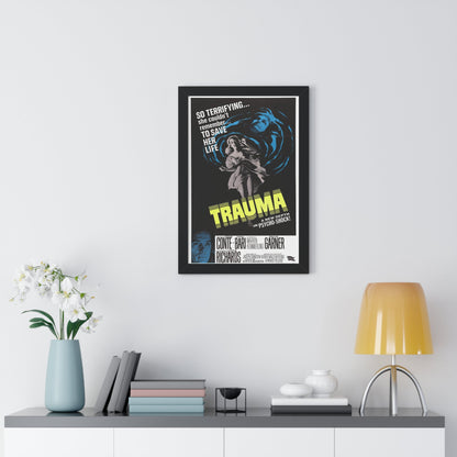 TRAUMA 1962 - Framed Movie Poster-The Sticker Space