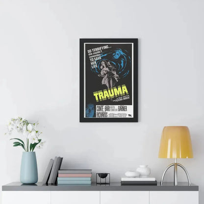 TRAUMA 1962 - Framed Movie Poster - The Sticker Space