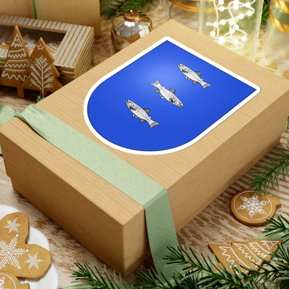 Travers-coat of arms (Switzerland) (Coat of Arms) STICKER Vinyl Kiss-Cut Decal - The Sticker Space