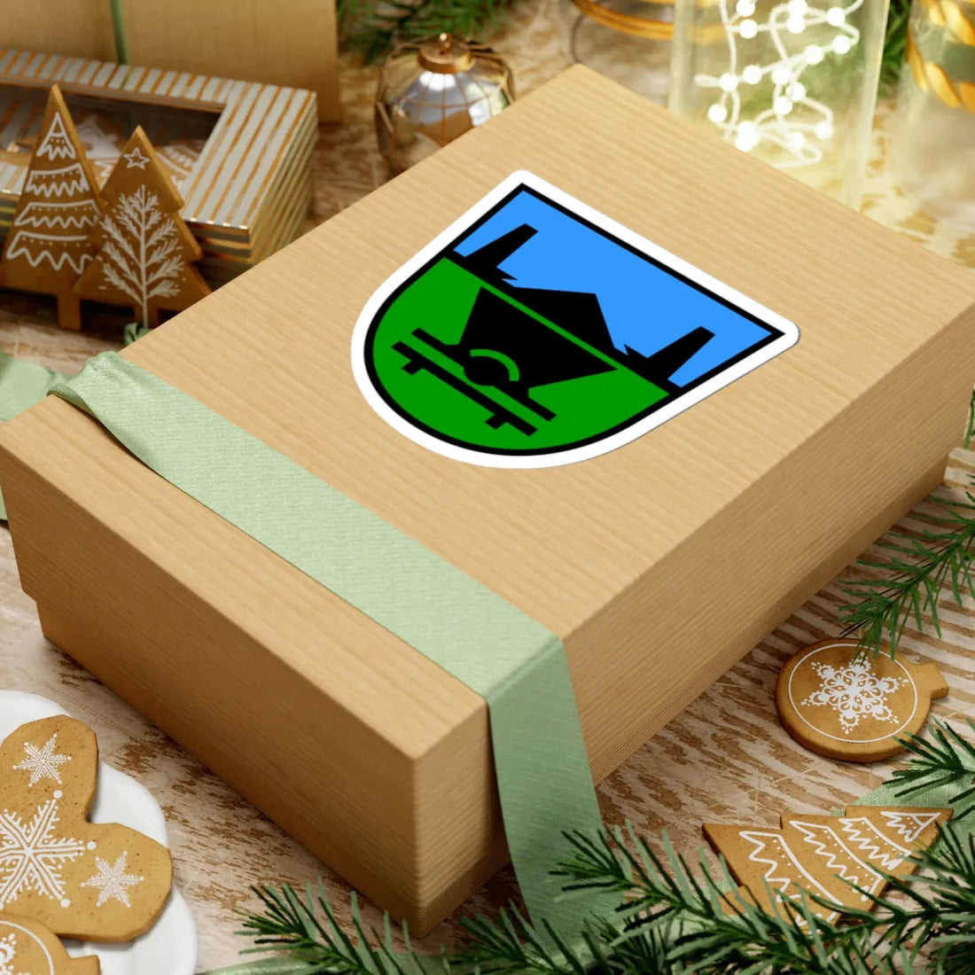 Trbovlje (Slovenia) (Coat of Arms) STICKER Vinyl Kiss-Cut Decal - The Sticker Space