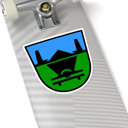 Trbovlje (Slovenia) (Coat of Arms) STICKER Vinyl Kiss-Cut Decal - The Sticker Space