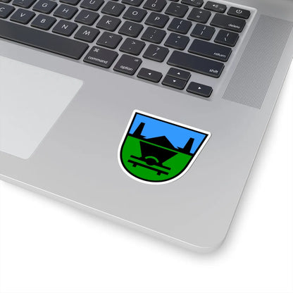 Trbovlje (Slovenia) (Coat of Arms) STICKER Vinyl Kiss-Cut Decal - The Sticker Space