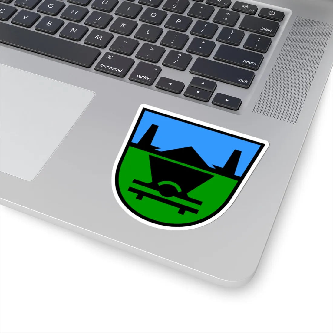 Trbovlje (Slovenia) (Coat of Arms) STICKER Vinyl Kiss-Cut Decal - The Sticker Space