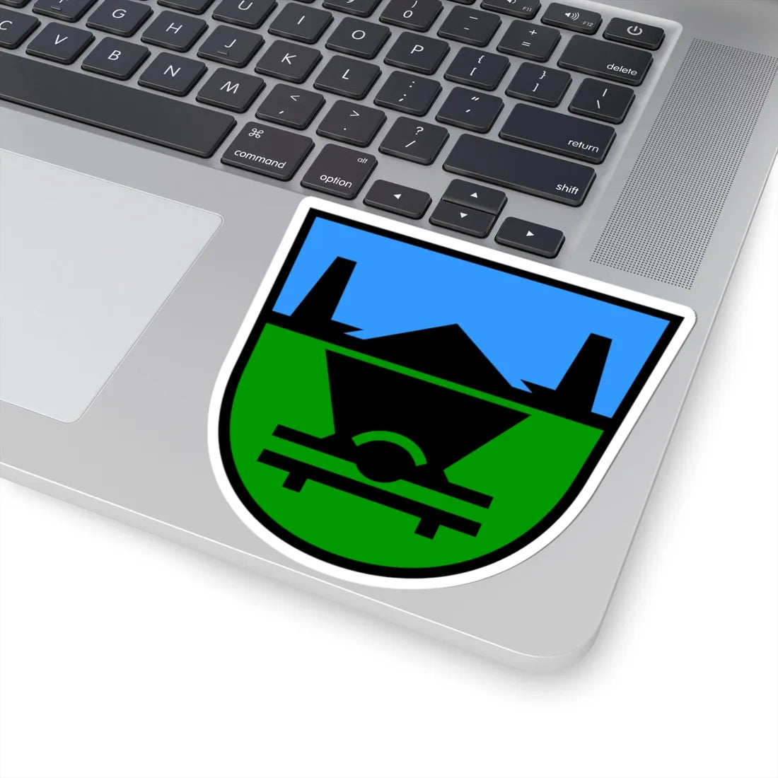 Trbovlje (Slovenia) (Coat of Arms) STICKER Vinyl Kiss-Cut Decal - The Sticker Space