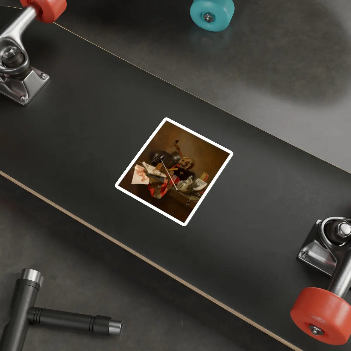 SKU:21355272416851172957 Sticker types:White Shape:Die-Cut Sizes:4" × 4"