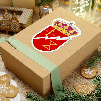 Tredje ytstridsflottiljen vapen (Sweden) (Coat of Arms) STICKER Vinyl Kiss-Cut Decal - The Sticker Space