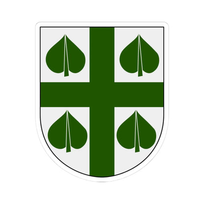 Trehörna församling vapen (Sweden) (Coat of Arms) STICKER Vinyl Kiss-Cut Decal 3 Inch White - The Sticker Space