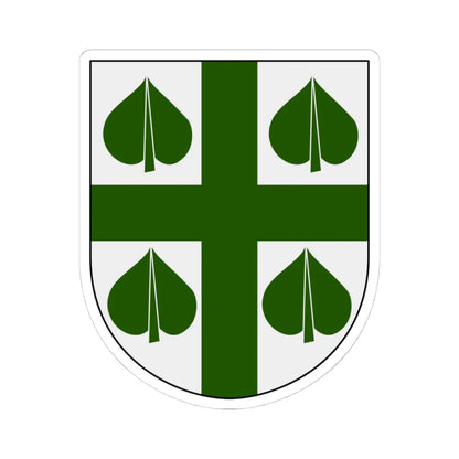 Trehörna församling vapen (Sweden) (Coat of Arms) STICKER Vinyl Kiss-Cut Decal 4 Inch White - The Sticker Space