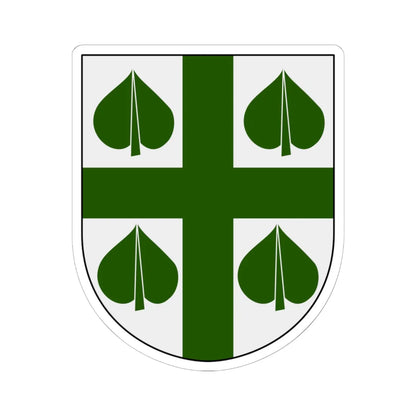 Trehörna församling vapen (Sweden) (Coat of Arms) STICKER Vinyl Kiss-Cut Decal 6 Inch White - The Sticker Space