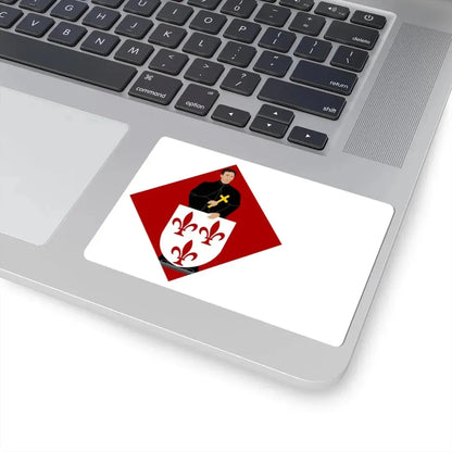 Tremelo vlag (Belgium) STICKER Vinyl Kiss-Cut Decal - The Sticker Space