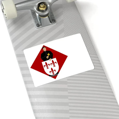 Tremelo vlag (Belgium) STICKER Vinyl Kiss-Cut Decal - The Sticker Space