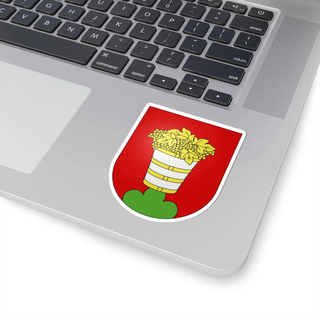 Tremona-coat of arms (Switzerland) (Coat of Arms) STICKER Vinyl Kiss-Cut Decal - The Sticker Space