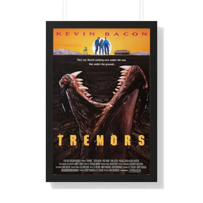 TREMORS 1990 - Framed Movie Poster 20" x 30" Black - The Sticker Space