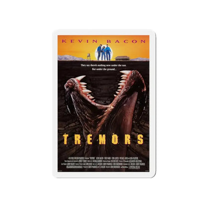 TREMORS 1990 Movie Poster - Refrigerator Magnet 4 Inch - The Sticker Space