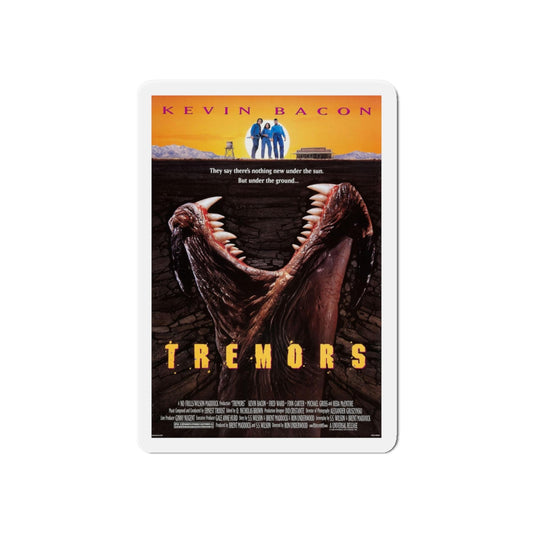 TREMORS 1990 Movie Poster - Refrigerator Magnet-6 × 6"-The Sticker Space