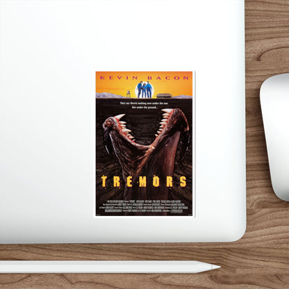 TREMORS 1990 Movie Poster STICKER Vinyl Die-Cut Decal-The Sticker Space