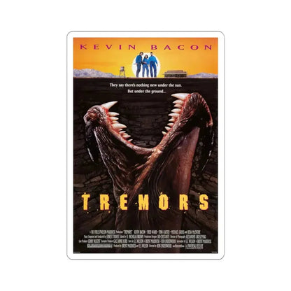 Tremors 1990 Movie Poster - STICKER Vinyl Kiss-Cut Decal 6 Inch White - The Sticker Space