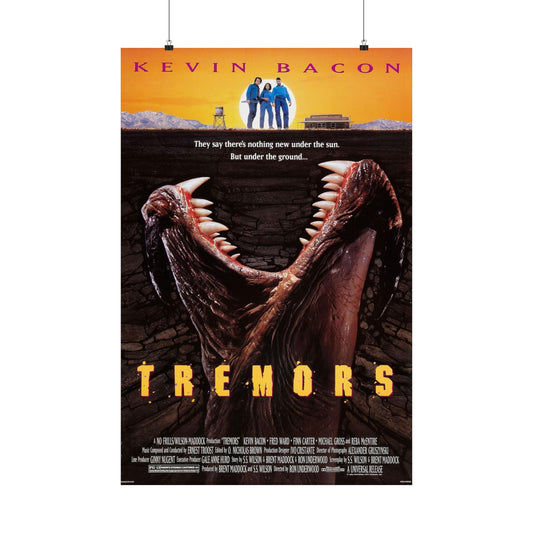 TREMORS 1990 - Paper Movie Poster-24″ x 36″-The Sticker Space