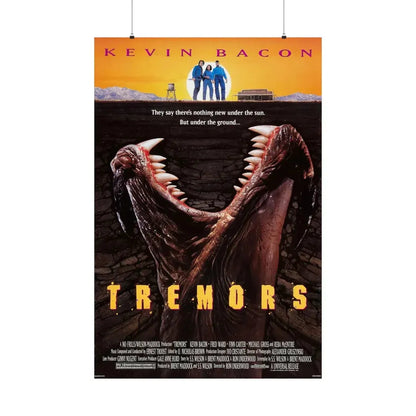 TREMORS 1990 - Paper Movie Poster 36" x 54" Matte - The Sticker Space