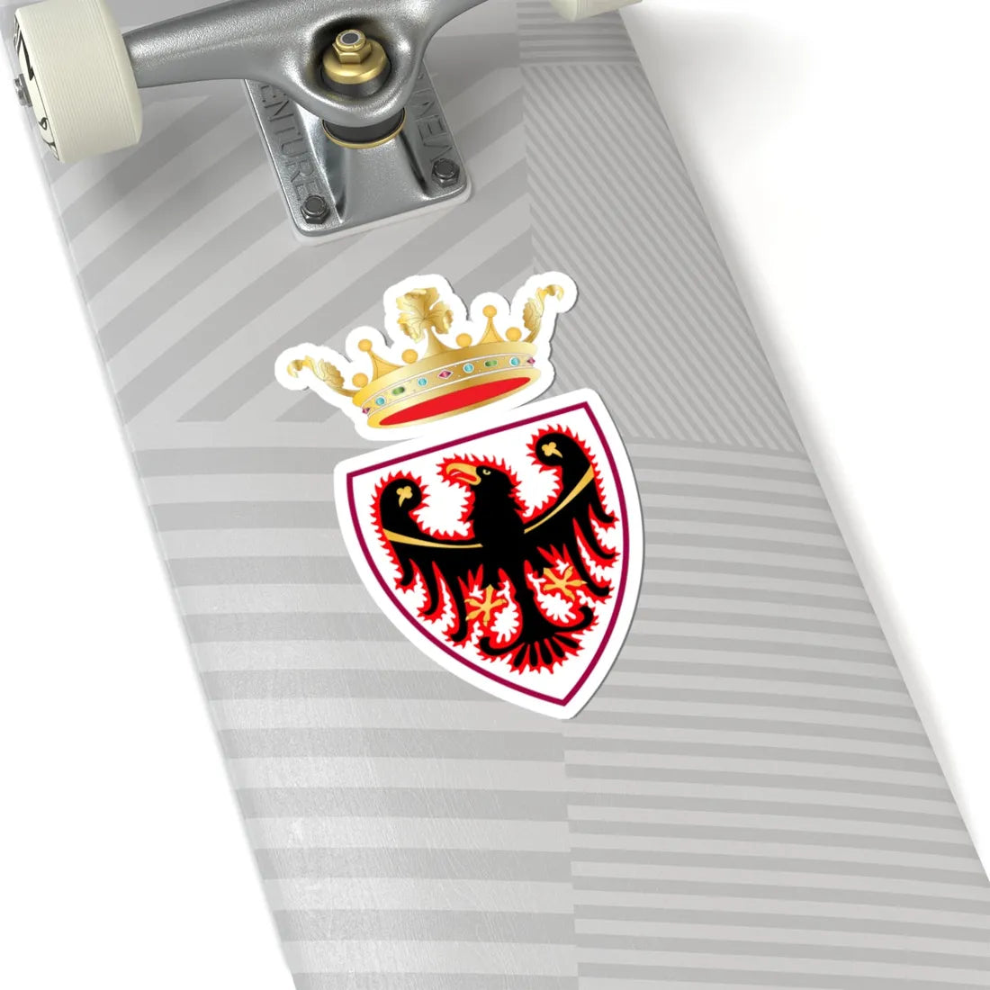 Trentino CoA (Italy) (Coat of Arms) STICKER Vinyl Kiss-Cut Decal - The Sticker Space