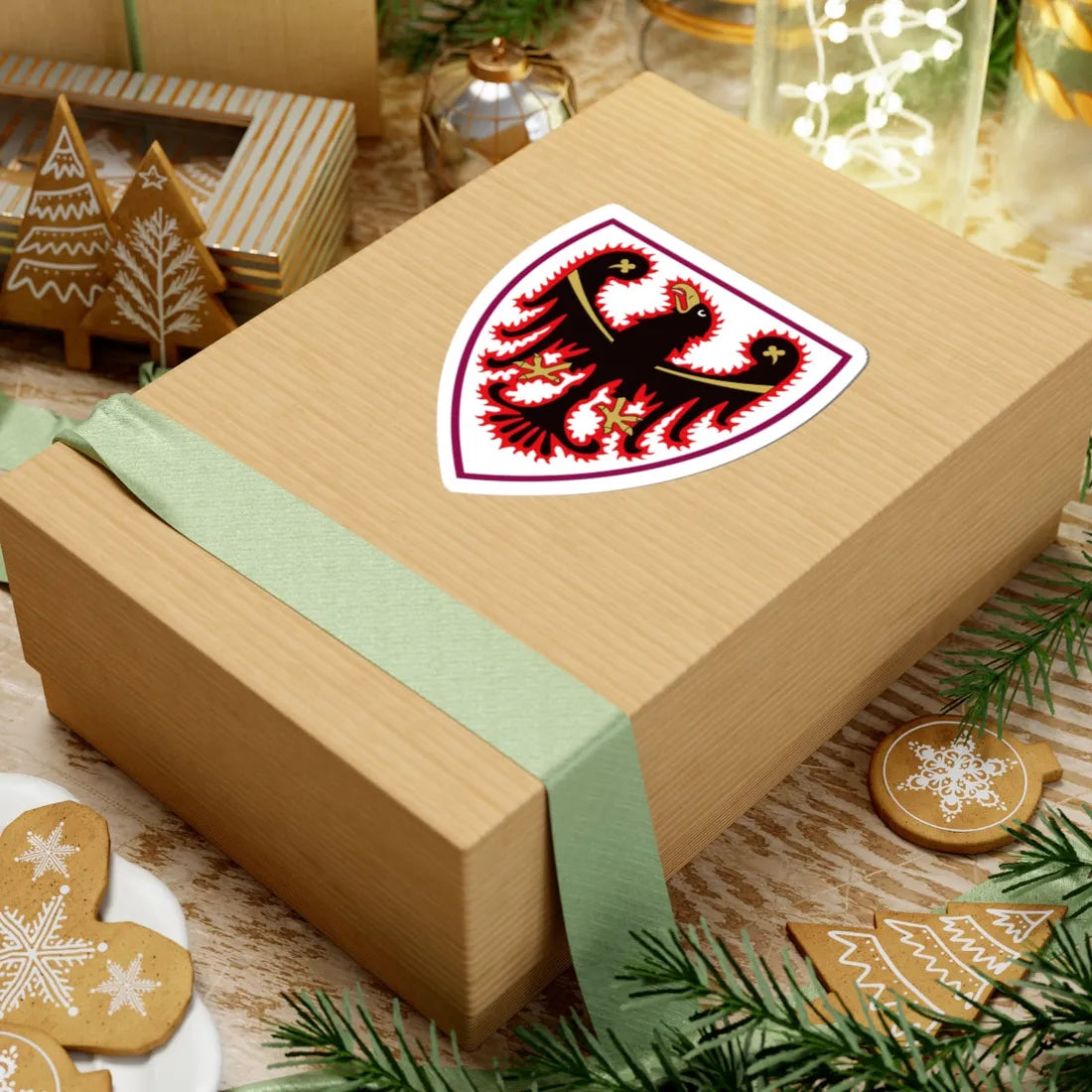 Trentino CoA shield (Italy) (Coat of Arms) STICKER Vinyl Kiss-Cut Decal - The Sticker Space