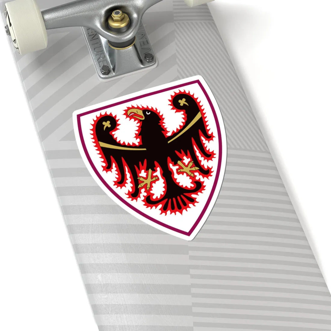 Trentino CoA shield (Italy) (Coat of Arms) STICKER Vinyl Kiss-Cut Decal - The Sticker Space