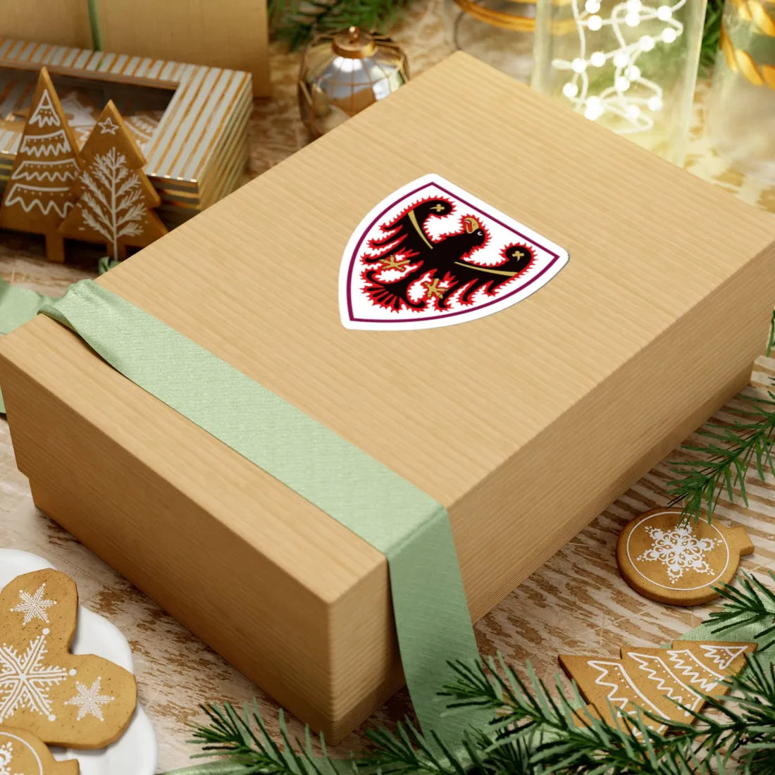 Trentino CoA shield (Italy) (Coat of Arms) STICKER Vinyl Kiss-Cut Decal - The Sticker Space