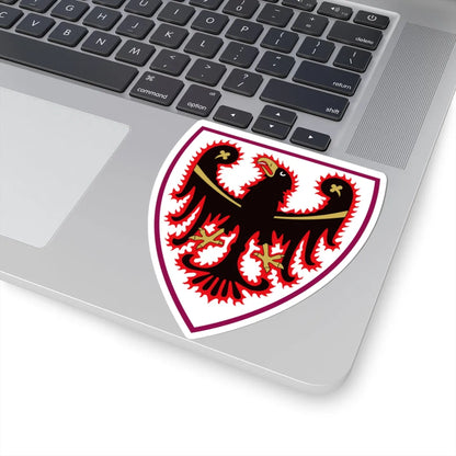 Trentino CoA shield (Italy) (Coat of Arms) STICKER Vinyl Kiss-Cut Decal - The Sticker Space