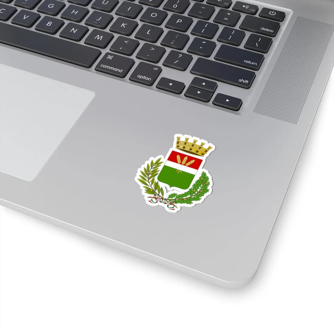 Trentola Ducenta-Stemma (Italy) (Coat of Arms) STICKER Vinyl Kiss-Cut Decal - The Sticker Space